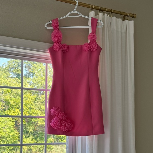Elliatt Pink Trompe Dress - Picture 1 of 2